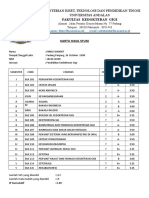 Transcript of Academic Records Rindu Iv