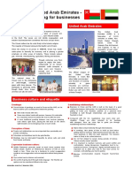 Oman and United Arab Emirates - A Cultural Briefing For Businesses