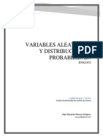 variable aleatoria (discreta y continua)