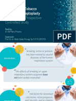 The Effect of Tobacco Smoking on Septoplasty Outcomes