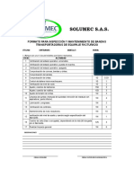 Todos Los Formato Mtto Control Con Frecuencia y Duracion de Actividades