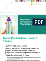 Materi Inti 4 Pemasaran Sosial