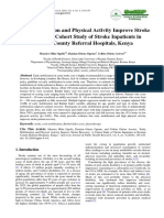 Early Mobilization for Stroke