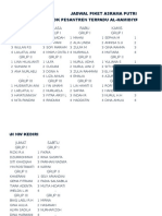 Jadwal Piket Banat