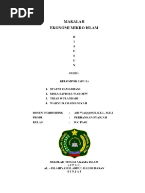 Ekonomi Mikro Docx