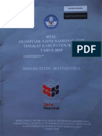 Soal OSN Matematika SMP 2019 (Folderosn - Blogspot.com) PDF