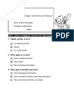 Comprension Lectora Actividades para Mejorarla