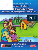 Peru - Manual Tecnico de Difusion Sistea de Tratamiento de Aguas Residuales Para Albergues en Zonas Rurales