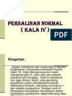 Dak 112 Slide Persalinan Normal Atau Kala IV