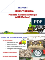 Pavement Design: Flexible Pavement Design (JKR Method)