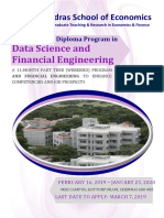 PG Diploma in Data Science 2019