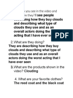 Describing How They Buy Clouds and Describing What Type of Clouds They Use and As An Overall Actors Doing The Worst Acting That I Have Ever Seen