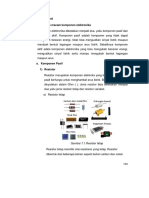 C. Uraian Materi: 1. Jenis Dan Macam Komponen Elektronika