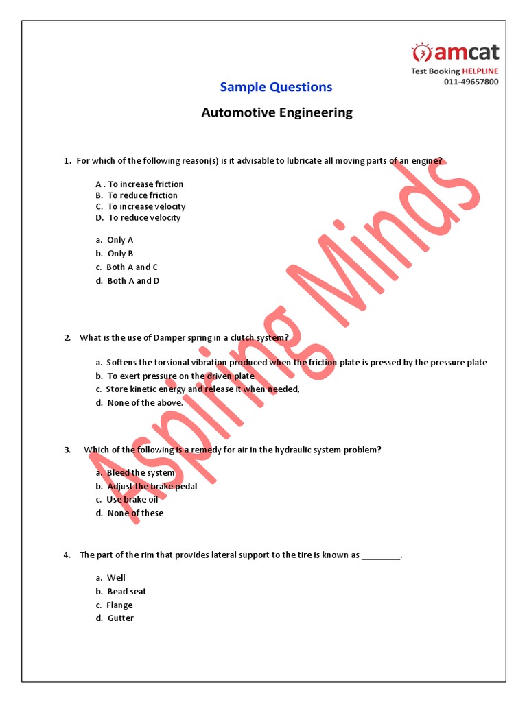 Automotive Engg PDF PDF Transmission (Mechanics) Brake