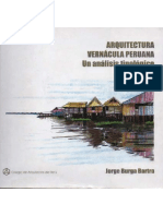 Arquitectura Vernacula Peruana - Un Analisis Tipologico - Jorge Burga Bartra