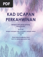 Kad Ucapan Perkahwinan Pdf