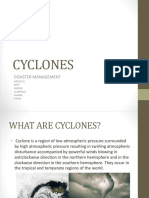 Cyclones: Disaster Management