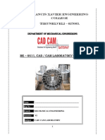 Cad Cam Lab Manual