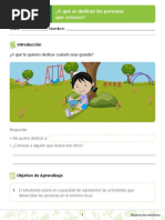 A Que Se Dedican Las Personas Que Conozco PDF