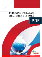 MANUAL Instalasi Rectifier System BTS Pole