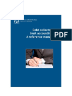 Debt Collectors Trust Accounting: A Reference Manual: Government of Western Australia