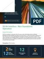 5G Air Interface Non-Standalone Operation