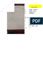 1.-Tolueno Clorobenceno A) P 105 KPA X1 0.62 B) P 125KPA Y1 0.38 C) Componente 2 D) Componente 2