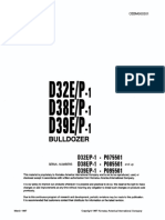 Komatsu D32P-1 Dozer Bulldozer Service Repair Manual SN P075501 and up.pdf