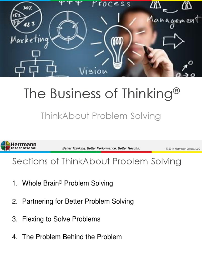 Bot Problem Solving PPT Botps2.0 103114 Final | PDF | Thought | Cognition