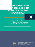 Pedoman Penilaian Rekam Jejak Kinerja Dosen Dan Tenaga Kependidikan