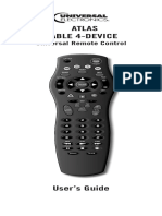 Atlas 4-DeVICE Universal Remote Control