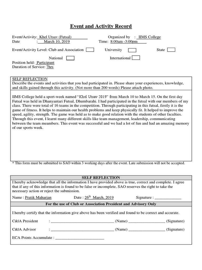 Reflecting on Participation: Recapping Lessons Learned and Skills ...