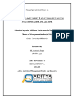 Tudy On Comparative Study Analysis On Mutual Fund Investments Kotak and Axis Bank