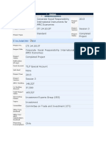 Sample CSR PROPOSAL