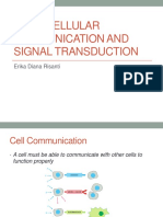 01 - Erika - Intercellular Communication and Signal Transduction