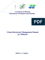 Urban Stormwater Management Manual: Government of Malaysia Department of Irrigation and Drainage