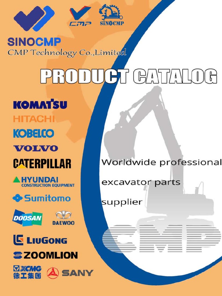 Sinocmp Excavator Product Catalog | PDF | Fuel Injection