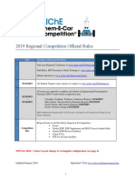 Chem-E-Car Official Rules 2019 Final PDF