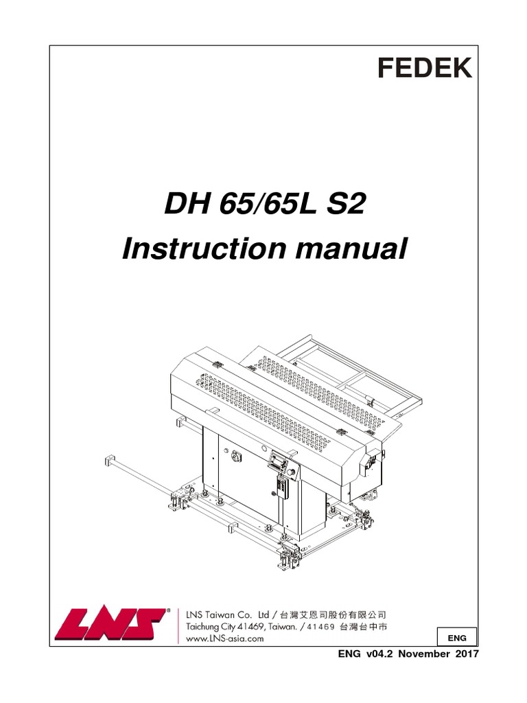 Dh 65 65l S2 Instruction Manual Eng V04 2 2017 11 20 Pdf