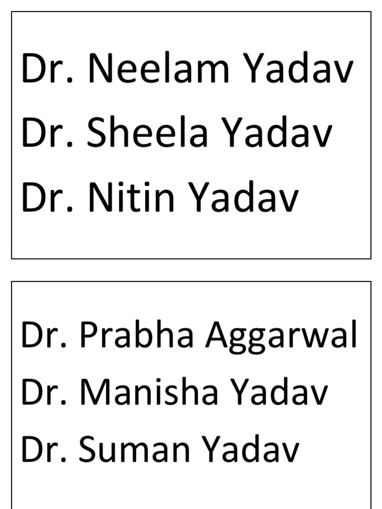 Doctors Per Room | PDF