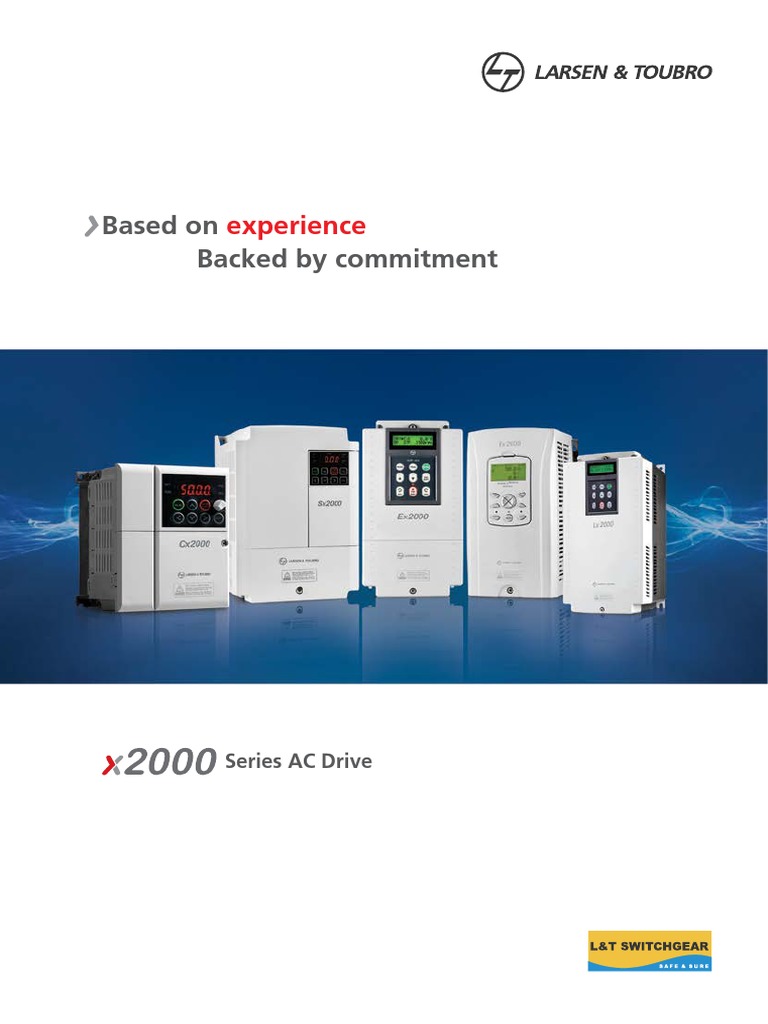 x2000 Ac Drive Range Catalogue | PDF | Electric Motor | Electrical ...