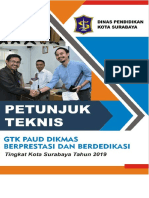 Juknis Apresiasi GTK PAUD DIKMAS Surabaya 2019
