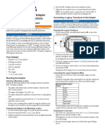 GSD 24 Transducer Adapter Installation Instructions