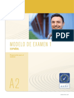 Telc Espanol A2 Uebungstest PDF
