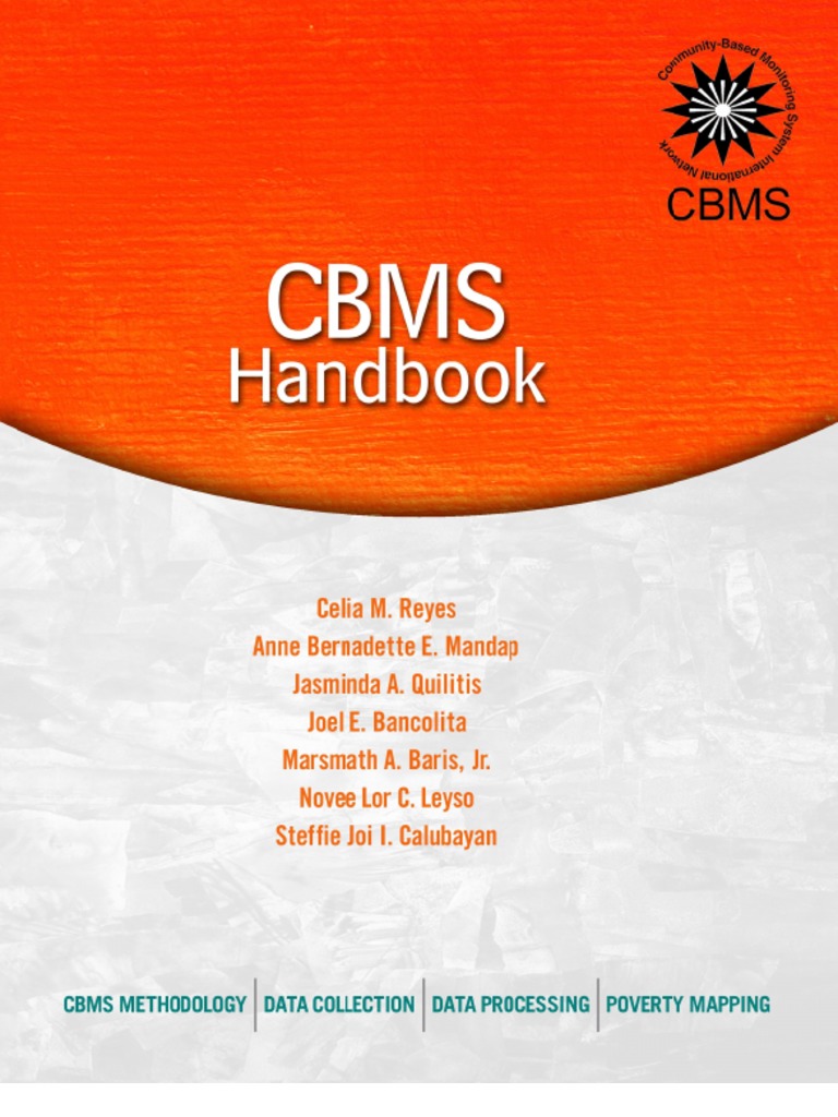 CBMS Handbook FINAL Secured 0 PDF | PDF | International Development ...