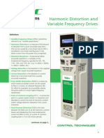 Harmonic Distortion and Variable Frequency Drives: Definitions