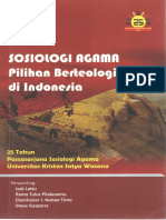 TEOLOGI KONSTRUKTIF Dan Wajah Sosial Agama