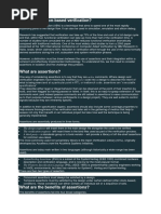 What Is Assertion-Based Verification?: Active Passive