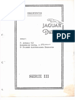 Jaguar Daimler SERIE III V12 Jetronic 6 Zylinder