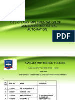 Design and Implementation of GSM Based Industrial Automation